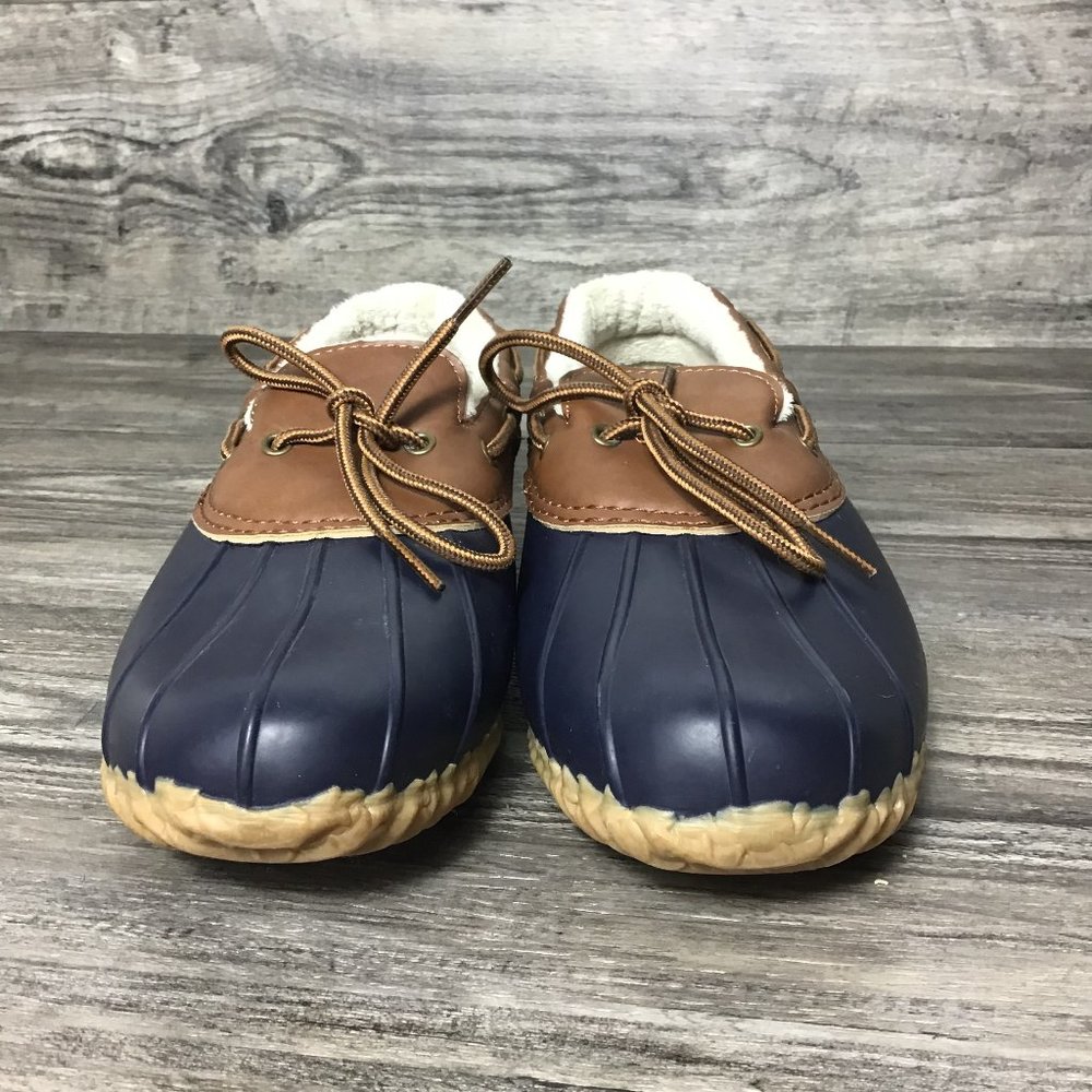 JBU Gwen Duck Shoes Navy Blue Women's Size 10 - Picture 4 of 8
